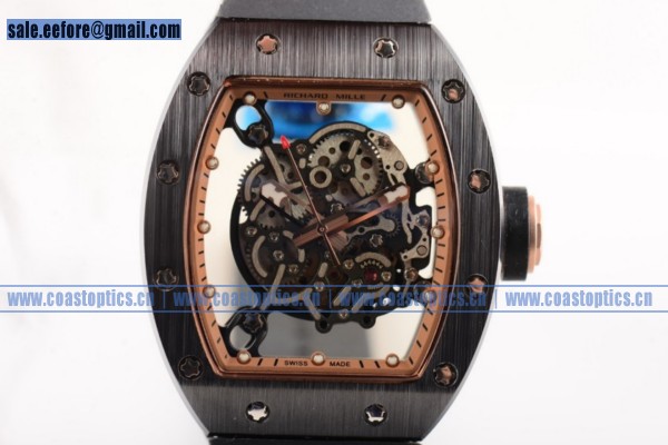 Richard Mille RM 055 Bubba Watson Best Replica Watch Ceramic/Rose Gold RM 055